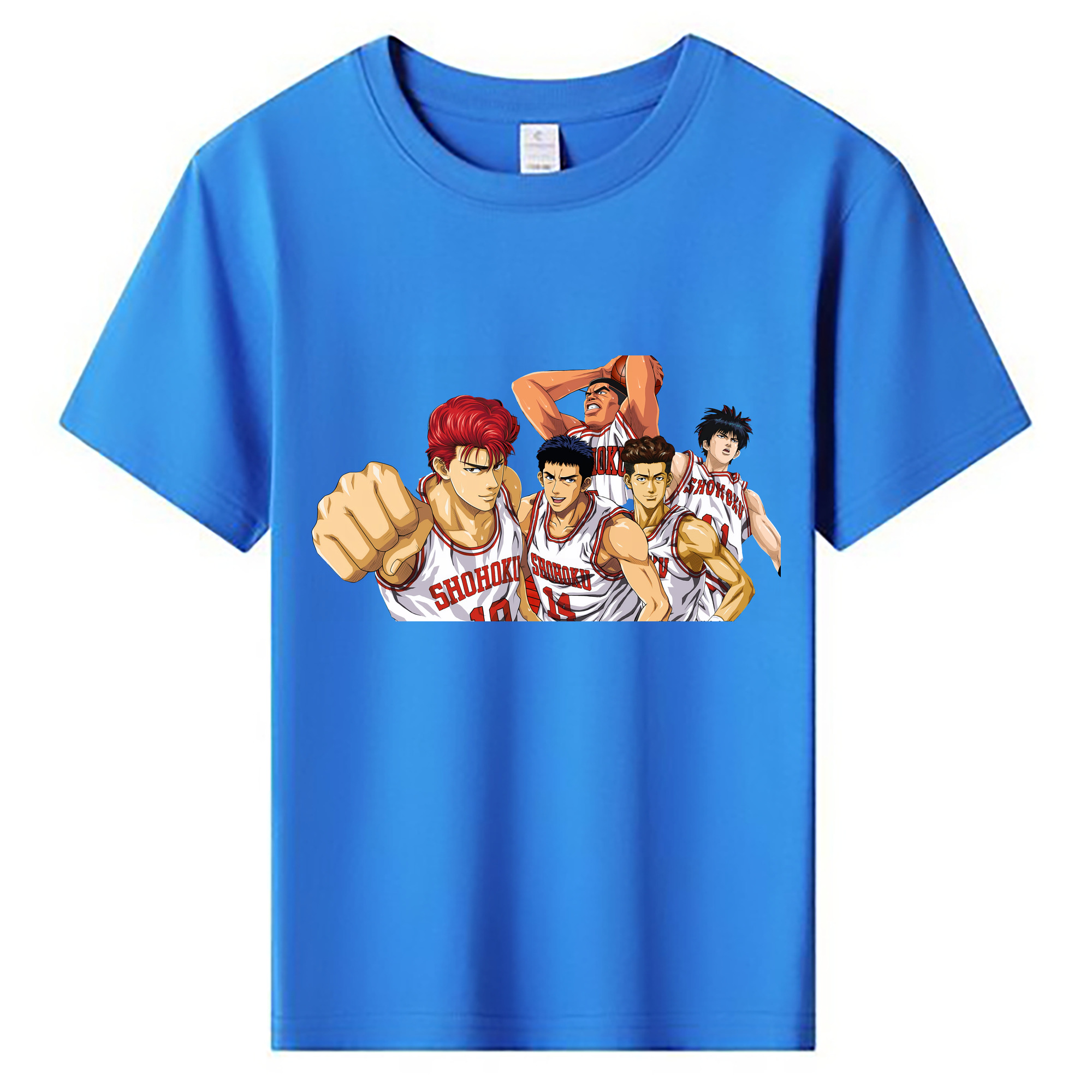 （画像用） SLAM DUNK／スラムダンク 綿100％キッズTシャツ（フロントプリント）